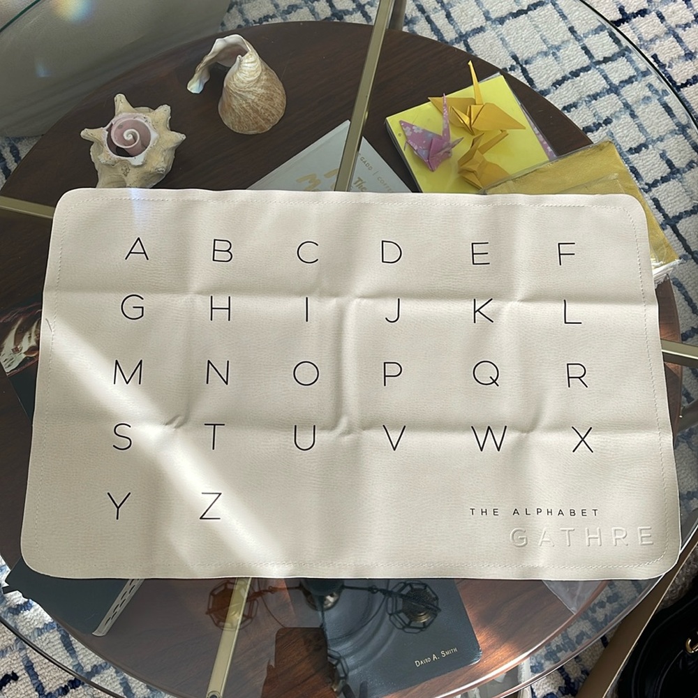 Dinner place mat by Gathre